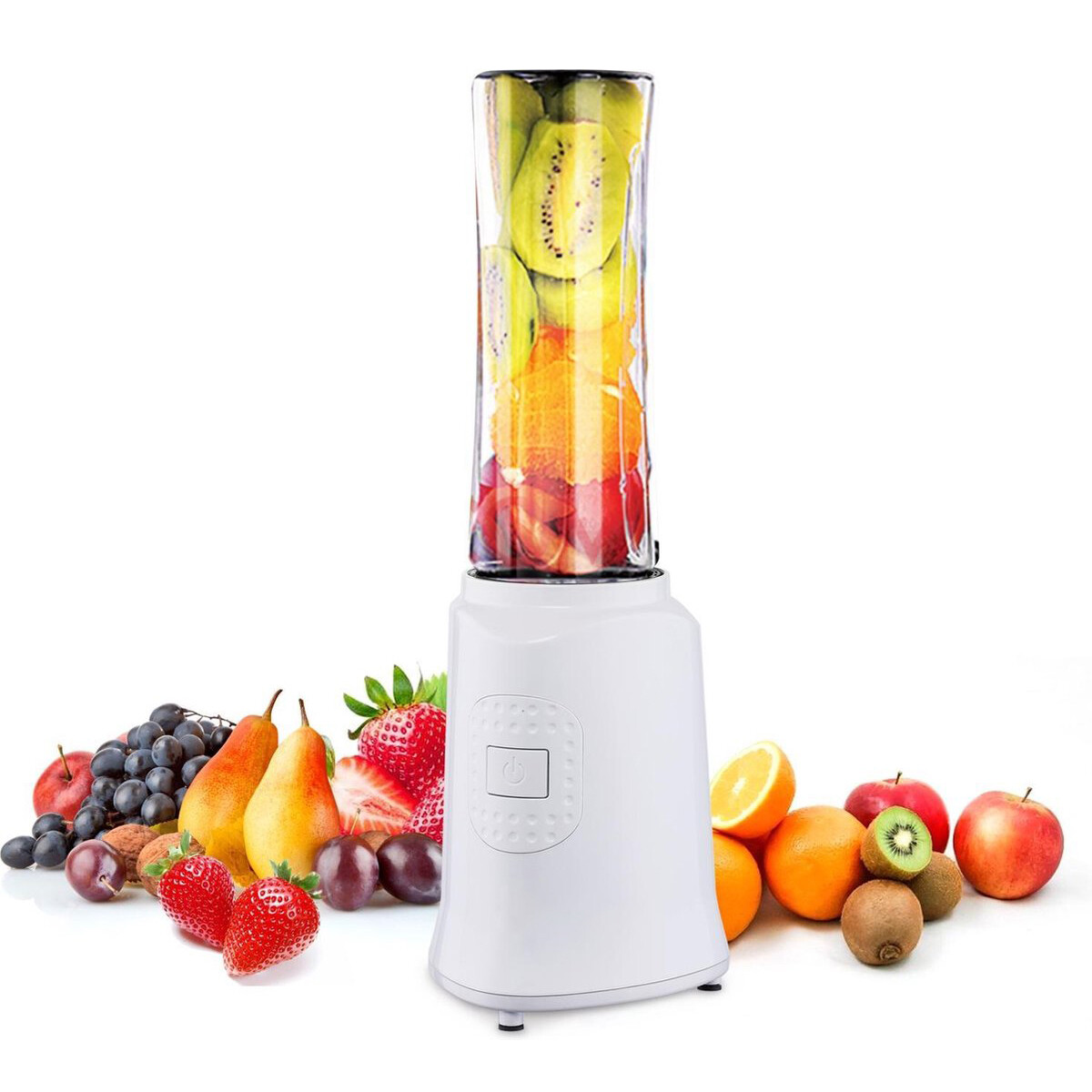 Blender - Aigi Jaula - 0.6 Liter - 350 Watt - Weiß - Kunststoff