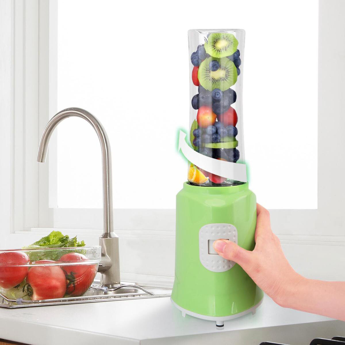 Smoothie-Maker - Aigi Sumino - 0.6 Liter - 350 Watt - Grün