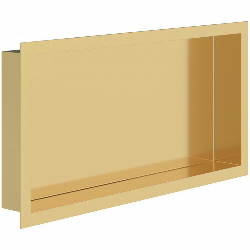 Einbaunische - Leoni Prim - 30x60x7cm - Gebürstetes Gold