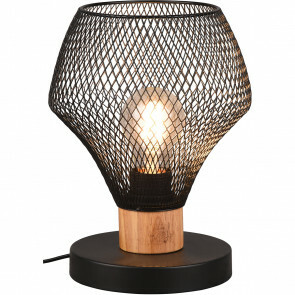 LED Tafellamp - Tafelverlichting - Trion Nikos - E27 Fitting - Rond - Mat Goud - Aluminium