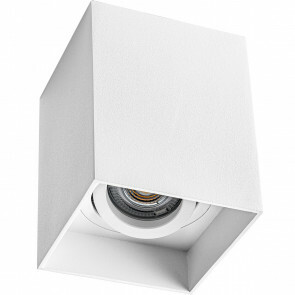 LED Opbouwspot - Plafondspot - 8W Rond - Draaibaar - Natuurlijk Wit 4200K - Mat Zwart Aluminium