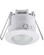 LED bewegingssensor/bewegingsmelder/PIR Sensor Opbouw Wit Kunststof 8m 360 Graden IP20