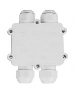 Kabelverbinder - Rechte Connector - Waterdicht IP68 - 3 Aderig - Zwart