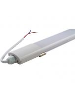 LED Balk - Prixa Blin - 36W - Waterdicht IP65 - Helder/Koud Wit 6500K - Kunststof - 120cm