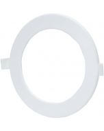 LED Downlight Slim 6 Pack - Inbouw Rond 3W - Natuurlijk Wit 4200K - Mat Wit Aluminium - Ø90mm