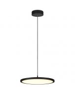 LED Hanglamp - Trion Corcy - 27W - Natuurlijk Wit 4000K - Dimbaar - Rond - Mat Wit - Aluminium