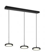 LED Hanglamp - Trion Corcy - 27W - Natuurlijk Wit 4000K - Dimbaar - Rond - Mat Wit - Aluminium