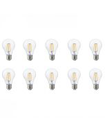 LED Lamp 10 Pack - Filament - E27 Fitting - 4W - Warm Wit 2700K