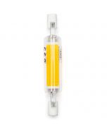 LED Lamp - Aigi Qolin - R7S Fitting - 4W - Helder/Koud Wit 6500K - Oranje - Glas