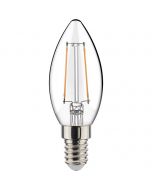 LED Lamp - Kaarslamp - Filament - E14 Fitting - 6W Dimbaar - Warm Wit 2700K