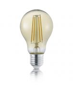 LED Lamp - Filament - Trion Limpo - E27 Fitting - 7W - Warm Wit 2700K - Glans Chroom - Glas