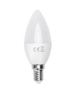 LED Lamp - Kaarslamp - Filament - E14 Fitting - 6W Dimbaar - Warm Wit 2700K