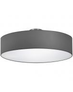 LED Plafondlamp - Plafondverlichting - Trion Colmino - E27 Fitting - 1-lichts - Vierkant - Mat Wit - Aluminium