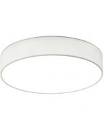 LED Plafondlamp - Plafondverlichting - Trion Lanago - 22W - Warm Wit 3000K - Rond - Mat Wit - Aluminium 