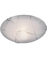 LED Plafondlamp - Plafondverlichting - Trion Colmino - E27 Fitting - 1-lichts - Vierkant - Mat Wit - Aluminium