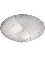 LED Plafondlamp - Plafondverlichting - Trion Colmino - E27 Fitting - 1-lichts - Vierkant - Mat Wit - Aluminium