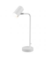 LED Tafellamp - Tafelverlichting - Trion Juda - E27 Fitting - Rond - Mat Groen - Fluweel 