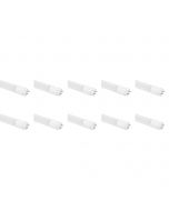 LED TL Buis T8 10 Pack - Aigi - 120cm 18W High Lumen 140 LM/W - Helder/Koud Wit 6500K