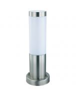 LED Tuinverlichting - Buitenlamp - Laurea 3 - Staand - RVS - E27 - Rond