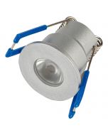 LED Veranda Spot Verlichting - 3W - Warm Wit 3000K - Inbouw - Dimbaar - Rond - Mat Wit - Aluminium - Ø31mm