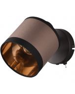 LED Wandlamp - Wandverlichting - Trion Lacarno - E14 Fitting - Rond - Mat Chroom - Aluminium