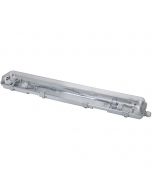 LED TL Armatuur T8 - Pragmi Housing Pro - 120cm Enkel - Waterdicht IP65