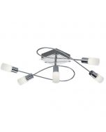 OSRAM - LED Plafondlamp - Trion Clupo - 20W - Warm Wit 3000K - Rechthoek - Mat Chroom - Aluminium