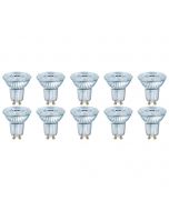 OSRAM - LED Spot 10 Pack - Parathom PAR16 927 36D - GU10 Fitting - Dimbaar - 5.5W - Warm Wit 2700K | Vervangt 50W