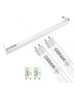 OSRAM - LED TL Armatuur met T8 Buis - SubstiTUBE Value EM 840 - Aigi Dybolo - 60cm Dubbel - 15.2W - Natuurlijk Wit 4000K