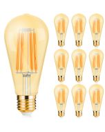 PHILIPS - LED Lamp E27 10 Pack - MASTER Value LEDbulb E27 Peer Mat 3.4W 470lm - 827 Zeer Warm Wit 2700K - Beste Kleurweergave - Dimbaar | Vervangt 40W