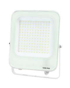 LED Bouwlamp 10 Watt - LED Schijnwerper - Aigi Iglo - Natuurlijk Wit 4000K - Waterdicht IP65 - Mat Zwart - Aluminium