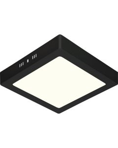 LED Downlight - Opbouw Vierkant 18W - Natuurlijk Wit 4200K - Mat Wit Aluminium - 225mm