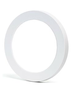 LED Downlight Slim 6 Pack - Inbouw Rond 3W - Natuurlijk Wit 4200K - Mat Wit Aluminium - Ø90mm