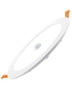 LED Downlight Slim 6 Pack - Inbouw Rond 3W - Natuurlijk Wit 4200K - Mat Wit Aluminium - Ø90mm