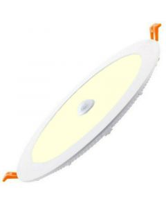 LED Downlight Slim 6 Pack - Inbouw Rond 3W - Natuurlijk Wit 4200K - Mat Wit Aluminium - Ø90mm