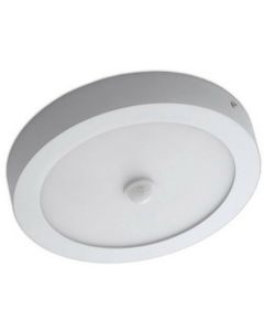 LED Downlight Slim - Facto Dury - PIR Bewegingssensor 360° - 20W - CCT Aanpasbare Kleur - Inbouw - Rond - Mat Wit - OSRAM LEDs