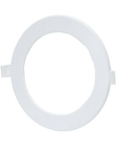 LED Downlight Slim 6 Pack - Inbouw Rond 3W - Natuurlijk Wit 4200K - Mat Wit Aluminium - Ø90mm