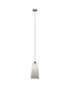 LED Hanglamp - Hangverlichting - Trion Konumo - E27 Fitting - 1-lichts - Rond - Geborsteld - Mat Nikkel - Aluminium