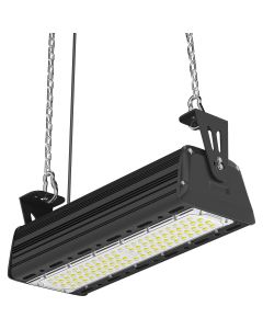 LED Magazijnverlichting / Highbay UFO Waterdicht 100W 6400K Helder/Koud Wit Rond 288x150mm Aluminium IP65