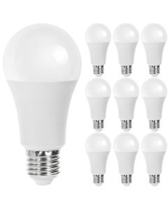 LED Lamp 10 Pack - E27 Fitting - 15W - Helder/Koud Wit 6500K