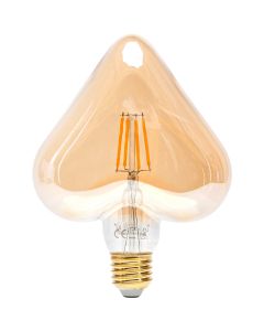 CALEX - LED Lamp - Globe - Filament G125 - E27 Fitting - Dimbaar - 4W - Warm Wit 2100K - Amber