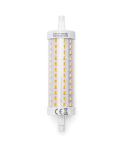 LED Lamp - Aigi Trunka - R7S Fitting - 16W - Helder/Koud Wit 6500K - Oranje - Glas