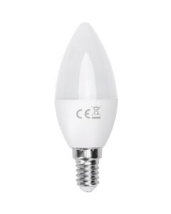 LED Lamp - Kaarslamp - Filament - E14 Fitting - 6W Dimbaar - Warm Wit 2700K