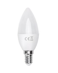 LED Lamp - Kaarslamp - Filament - E14 Fitting - 6W Dimbaar - Warm Wit 2700K