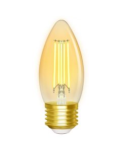 CALEX - LED Lamp - Globe - Filament G125 - E27 Fitting - Dimbaar - 4W - Warm Wit 2100K - Amber