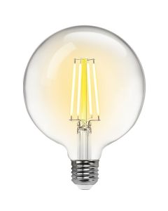 CALEX - LED Lamp - Globe - Filament G125 - E27 Fitting - Dimbaar - 4W - Warm Wit 2100K - Amber