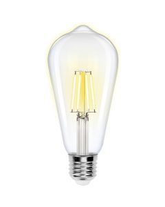 CALEX - LED Lamp - Globe - Filament G125 - E27 Fitting - Dimbaar - 4W - Warm Wit 2100K - Amber