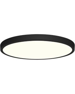 LED Paneel - Ø30 Natuurlijk Wit 4200K - 28W Opbouw Rond - Mat Wit - Flikkervrij