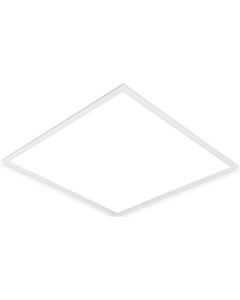 LED Paneel - Aigi Clena - Dimbaar - 60x60 Helder/Koud Wit 6000K - 40W Inbouw Vierkant - Mat Wit - Flikkervrij