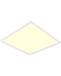 LED Paneel - Aigi Clena - Dimbaar - 60x60 Helder/Koud Wit 6000K - 40W Inbouw Vierkant - Mat Wit - Flikkervrij